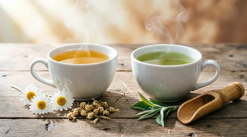 Chamomile vs Green Tea: Sleep Aid or Energy Boost?